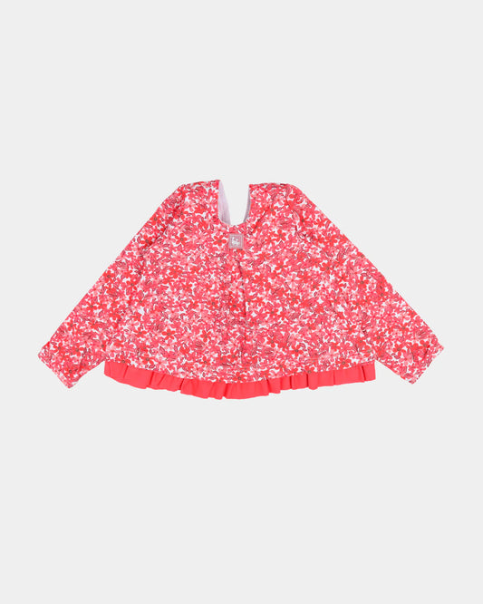 FLORAL GIRL'S BIKINI LONG SLEEVE