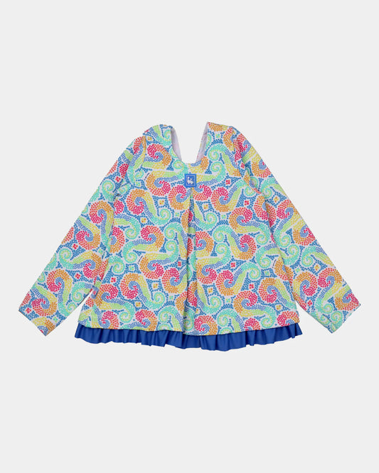 GAUDI GIRL'S BIKINI LONG SLEEVE