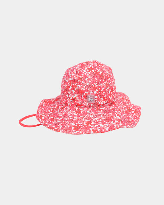 FLORAL LYCRA BUCKET HAT