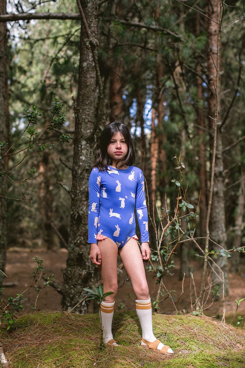 CONEJOS AZUL KNOT LONGSLEEVES