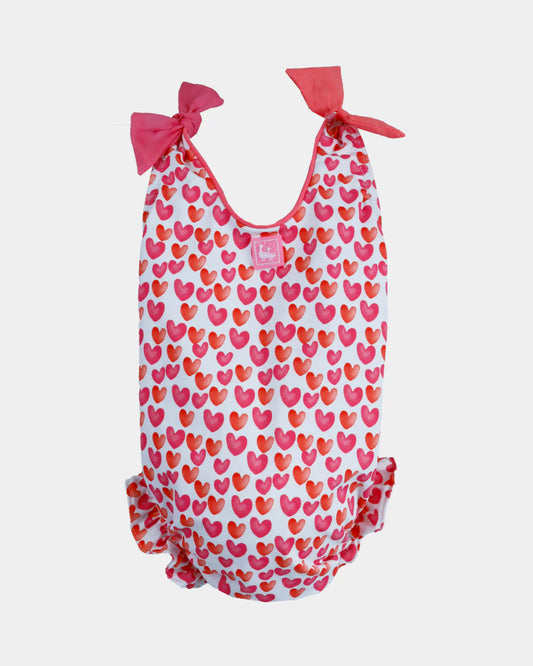 CORAZONES BABY SWIMSUIT