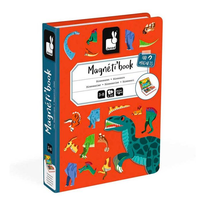 MAGNETIC BOOK DINOSAUR