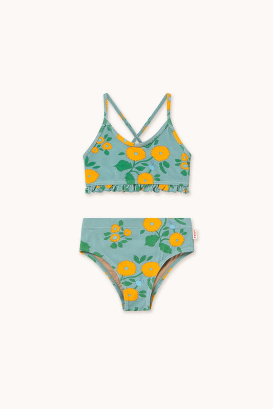 FLOWERS SWIM SET
